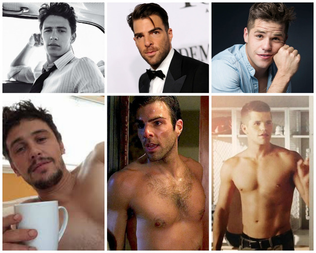 James Franco, Zachary Quinto and Charlie Carver