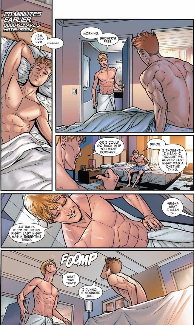 Iceman and Pyro one night stand