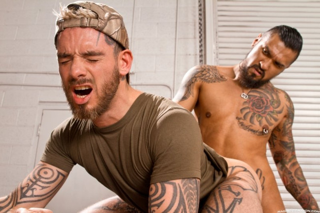 Boomer Banks plows Logan McCree - Raging Stallion